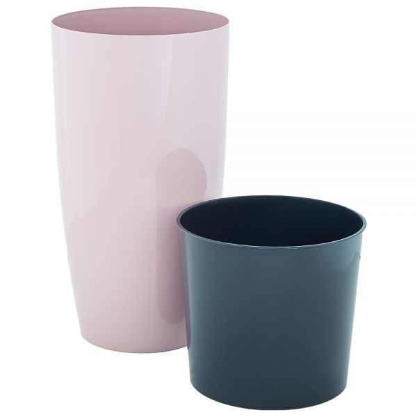 Горщик пластиковий Алеана Альфа d16х30 см круглий фрезія 