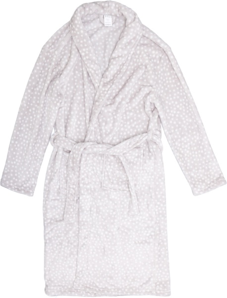 Халат женский La Nuit Дотс р. M бежевый 