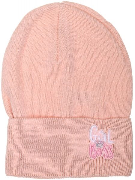 Шапочка детская для девочки Kraft+ BSL047 р.50-52 бежевый 