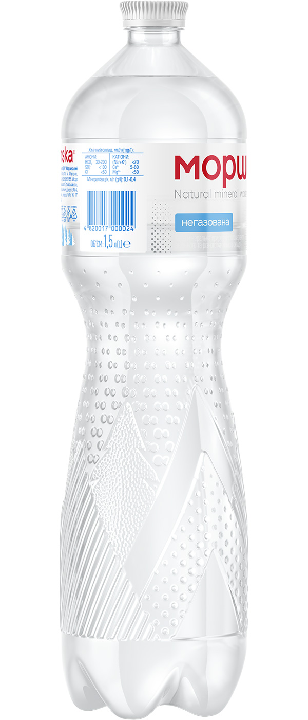 Вода минеральная Моршинська негазированная 1,5 л (4820017000024) 