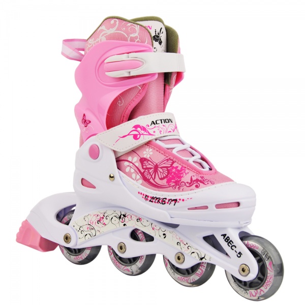 Комплект роликів Action PINKY PW117C6PW30905/30-33 pink
