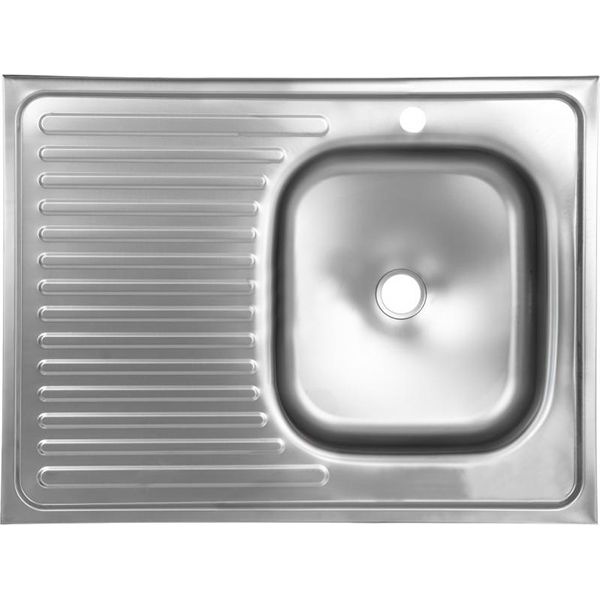 Мойка накладная Family z6804 L 80x60 см чаша справа