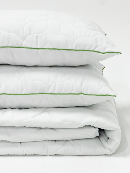 Одеяло Floral Aloe Vera 200x220 см ARCLOUD белый