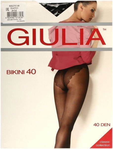 Колготки Giulia Бикини 40 den даино р. 3 кремовый 