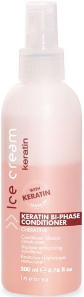 Кондиционер INEBRYA Keratin Bi-Phase двухфазный с кератином 200 мл 