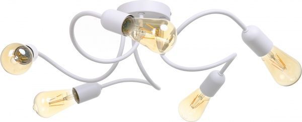 Люстра потолочная TK Lighting Wave 5x60 Вт E27 белый 4406 