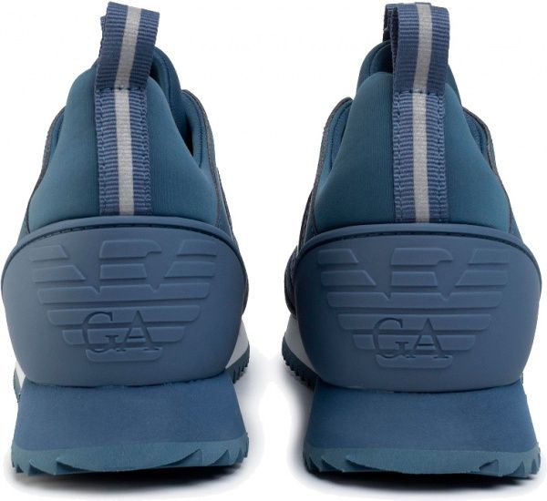 Кросівки EA7 Tessuto sneaker X8X027-XK050-M510 р.US 10,5 синій