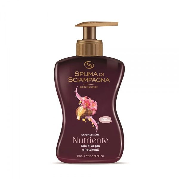 Антибактеріальне рідке мило Spuma di Sciampagna Арган-Пачулі 400 мл