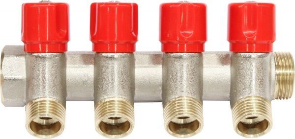 Колектор Gross з вентилями O3/4х4х1/2ЗР 204B05040A