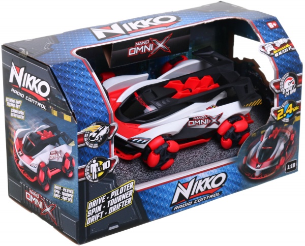 Машинка на р/у Nikko Nano Omni X Galactic Red 1:18 10201