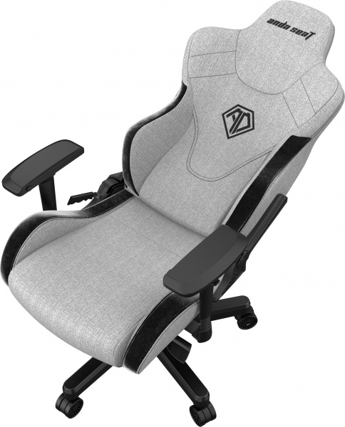 Крісло Anda Seat T-Pro 2 Grey/Black Size XL (AD12XLLA-01-GB-F) сірий/чорний 