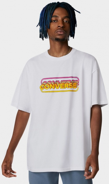 Футболка Converse 10022923-102 р.2XL чорний