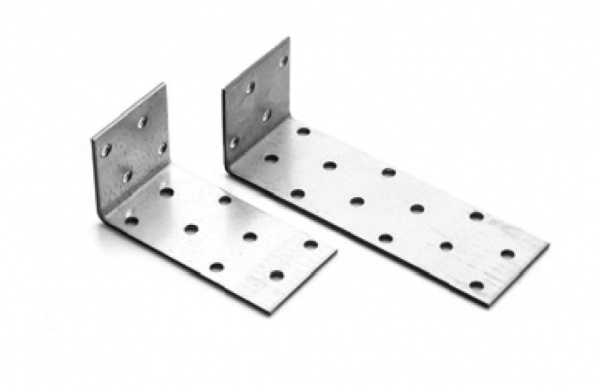 Кутник перфорований Профсталь асиметричний 100x40x40 мм 2 мм (1шт.)