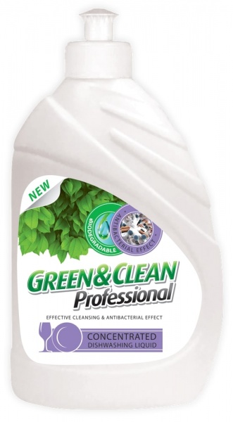 Рідина для ручного миття посуду Green&Clean Professional 0,5л