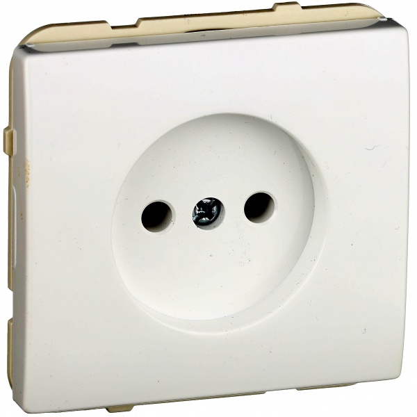 Розетка оконечная без заземления Efapel Apolo IP20 белый 50121 TBR