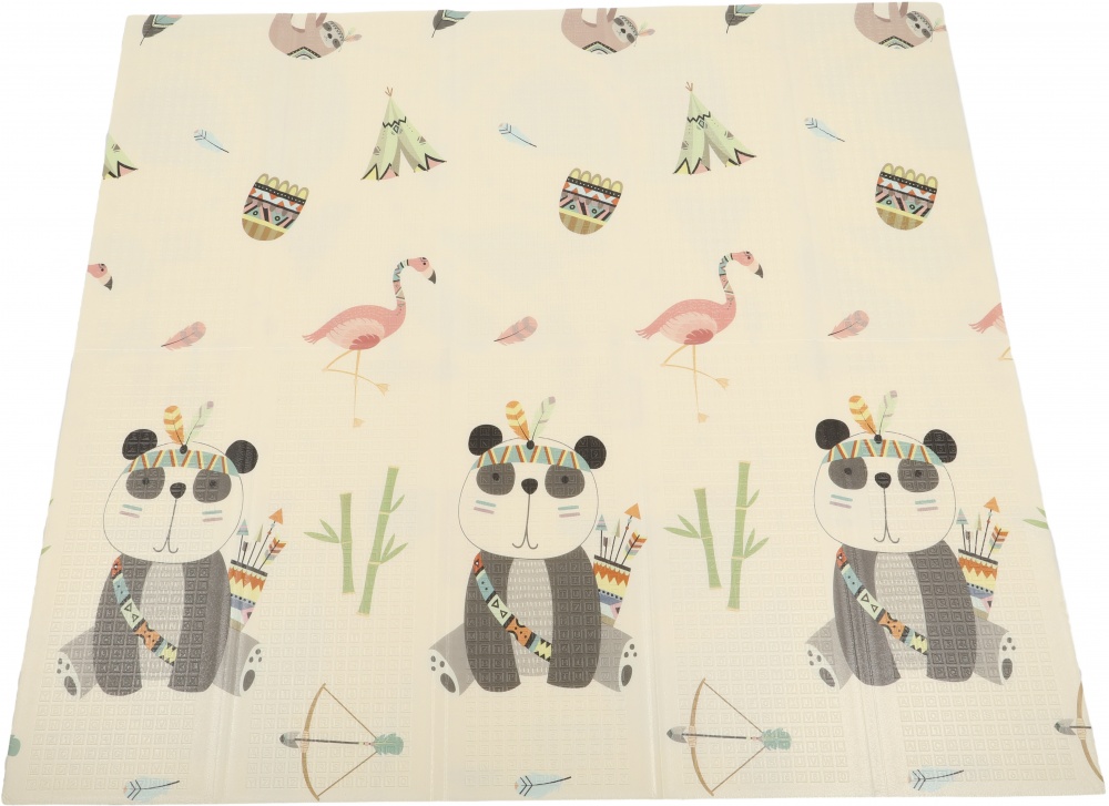 Игровой коврик Bambinelli Panda-traffic 180x200х1 см в сумке