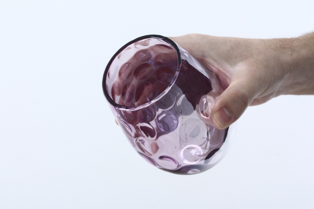 Склянка низька Fiora Purple Sprinkle скло 520 мл 1 шт.