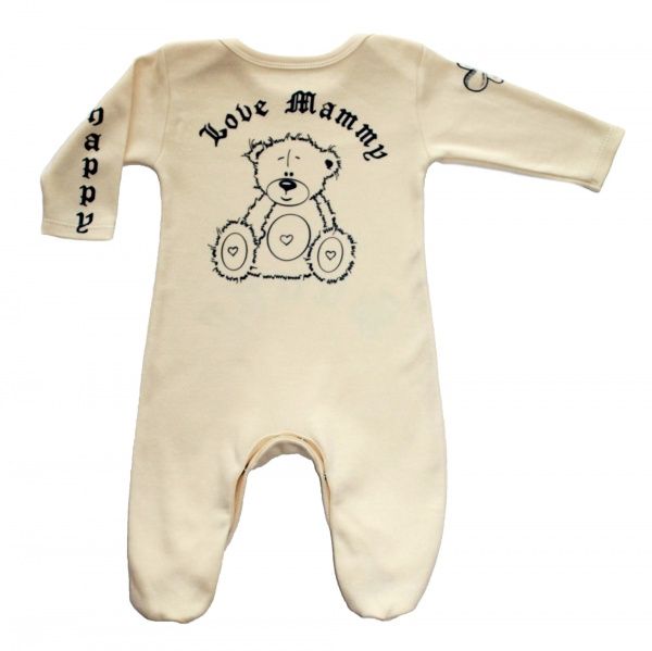 Чоловічок Lucky tots р.74 кремовий 1668 