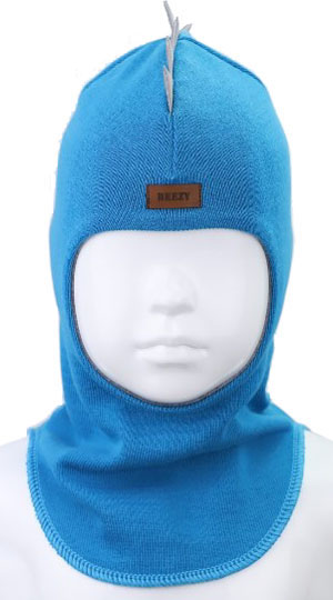 Шапка для мальчика Beezy Дино р.47-49 бирюзовый 1715 