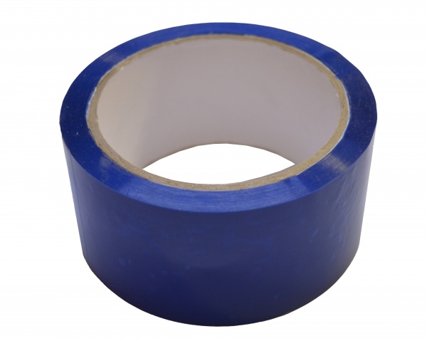 Стрічка самоклейка Системи Кріплення синя 45 мм 66 м 40 мкм