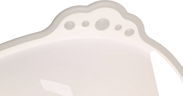 Накладка детская на унитаз Bambinelli с резинкой белый 39x30x13.5 см