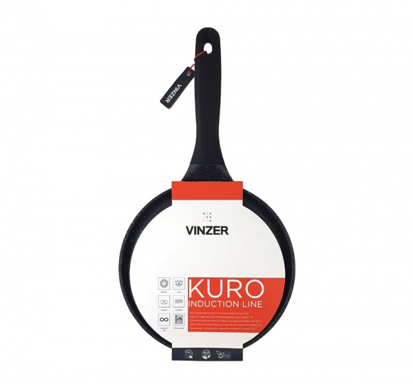 Сковорода для млинців 24 cм Kuro Induction Line 50423 Vinzer