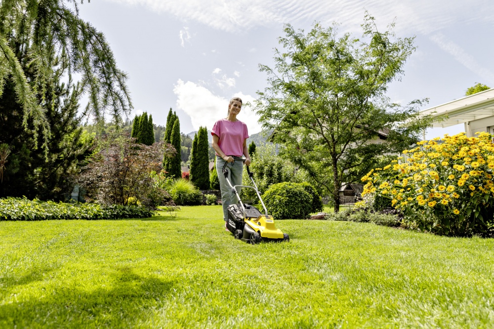 Газонокосарка акумуляторна Karcher LMO 2-18 (1.445-401.0)