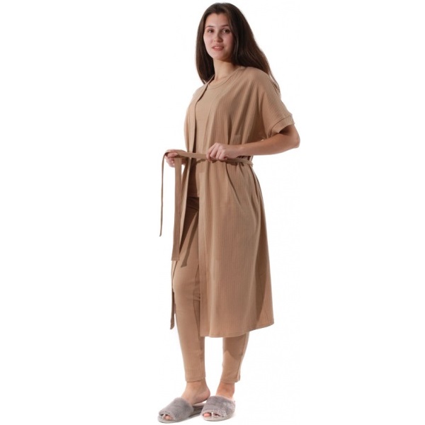 Халат Flis clothes р. S капучино 