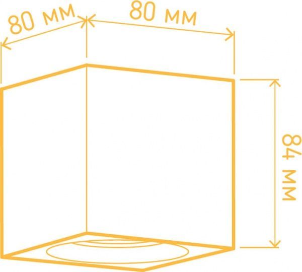 Светильник точечный LightMaster MLT103 50 Вт GU10 черный 