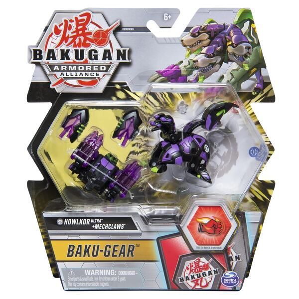 Фігурка колекційна Spin Master Bakugan.Armored Alliance: ультра бакуган зі зброєю та бронею в асортименті SM64443 