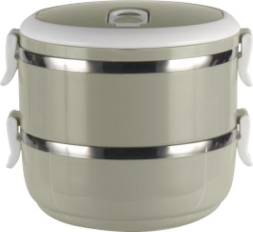 Термос для еды оливковый lunch box 1400 мл Flamberg Smart Kitchen