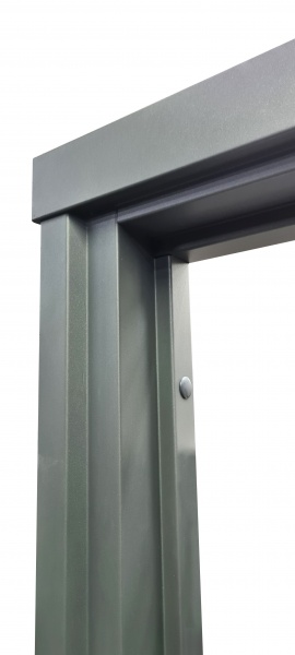 Двері вхідні Булат House-3 антрацит / бетон антрацит 2050x850 мм ліві