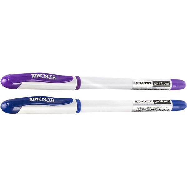 Набор ручек гелевых Economix LEADER E10524 2 шт. синие 
