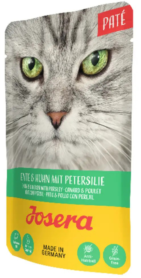 Корм влажный для кошек Josera утка с курицей и петрушкой 85 г