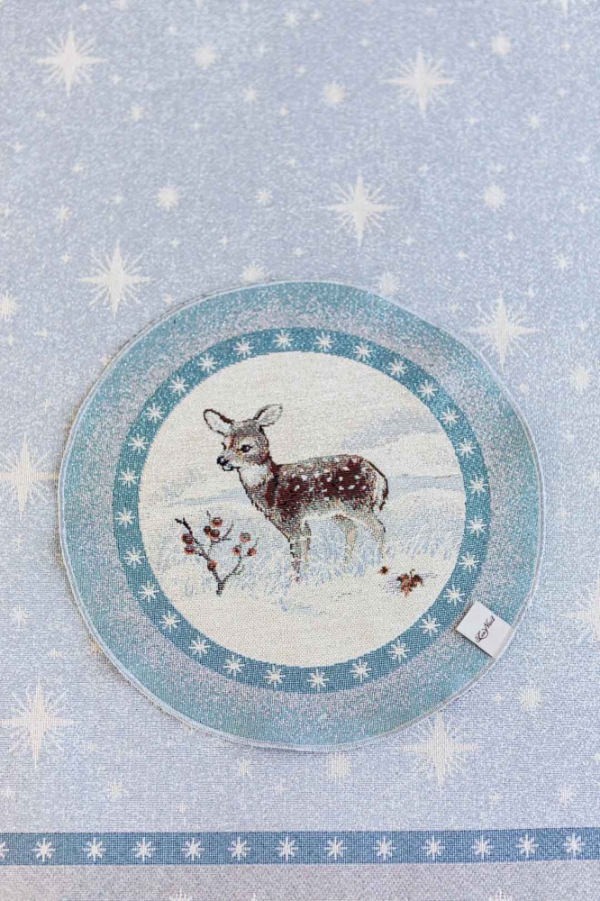 Серветка декоративна La Nuit Хутір d28 28x28 см