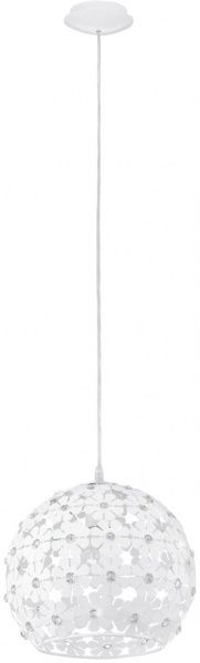 Люстра подвесная Eglo HANIFA 1xE27 белый 92283 