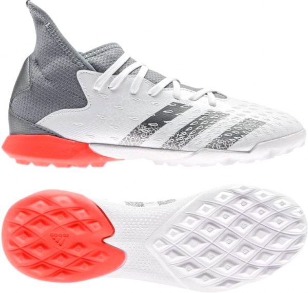 Сороконожки Adidas PREDATOR FREAK .3 TF J FY6312 р.UK 5 белый