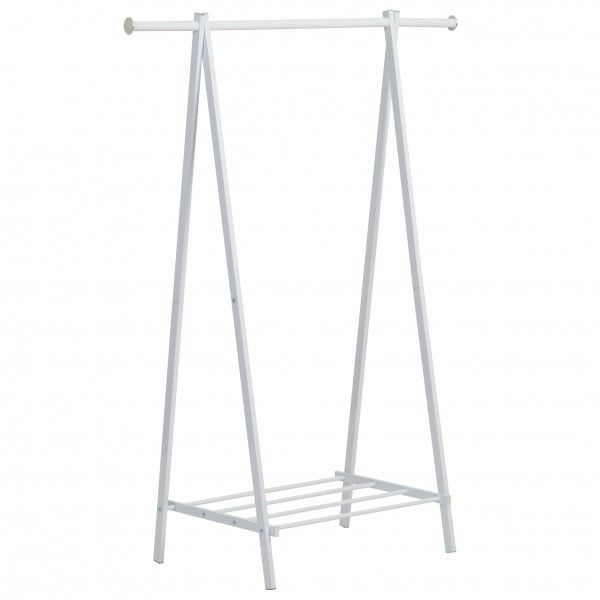 Вешалка для одежды Axentia 131737 с полкой для обуви 109x147,5x48,5 см белый
