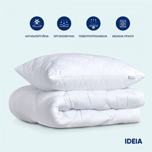 Набор одеяло и подушка HOTEL&SPA CLASSIC 140x210 см IDEIA