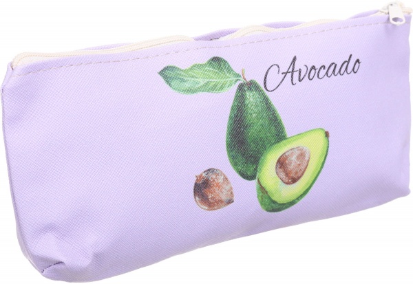 Пенал шкільний Авокадо половинка Nota Bene фіолетовий