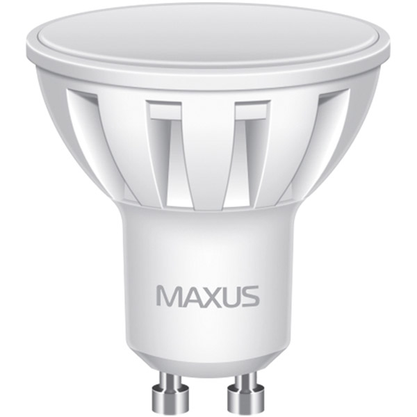 Лампа LED Maxus MR16 5 Вт 220 В холодне світло 3 шт