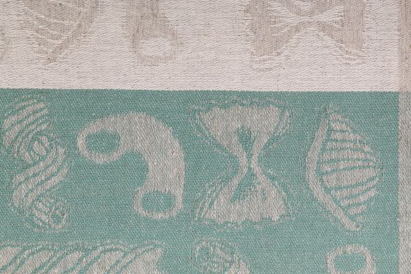 Полотенце Паста 1 46x70 см Білоруський льон зеленый 