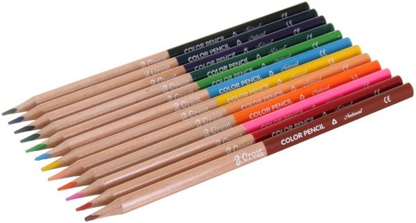 Карандаши цветные Nature розовый 12 шт.