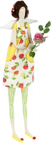 Кукла интерьерная Ангел цветочный