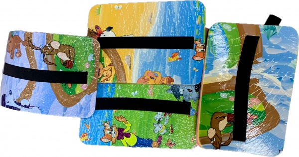 Коврик Termoizol детский с рисунком маленький 300x200x8 мм в ассортименте