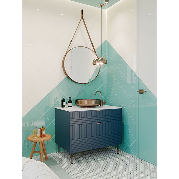 Плитка Golden Tile Arcobaleno айворі 9МА051 20x50 