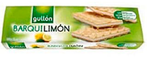 Вафли Gullon Barquilimon с лимонным кремом 150 г 