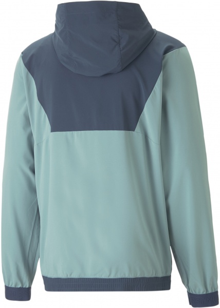 Вітрівка Puma M FIRST MILE WOVEN JACKET 52323116 р.S бірюзовий