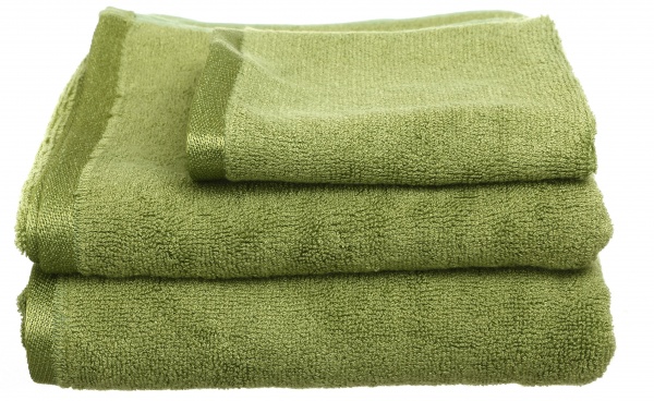 Полотенце махровое Glossy 70x140 см оливковый Texpol 