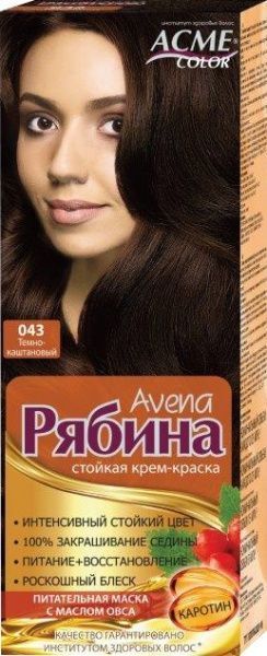 Фарба для волосся Acme Color Горобина №043 темно-каштановий